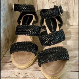 Aeropostale Wedge Sandals Size 7